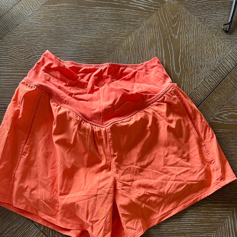 HALARA Vibrant Orange Athletic Shorts